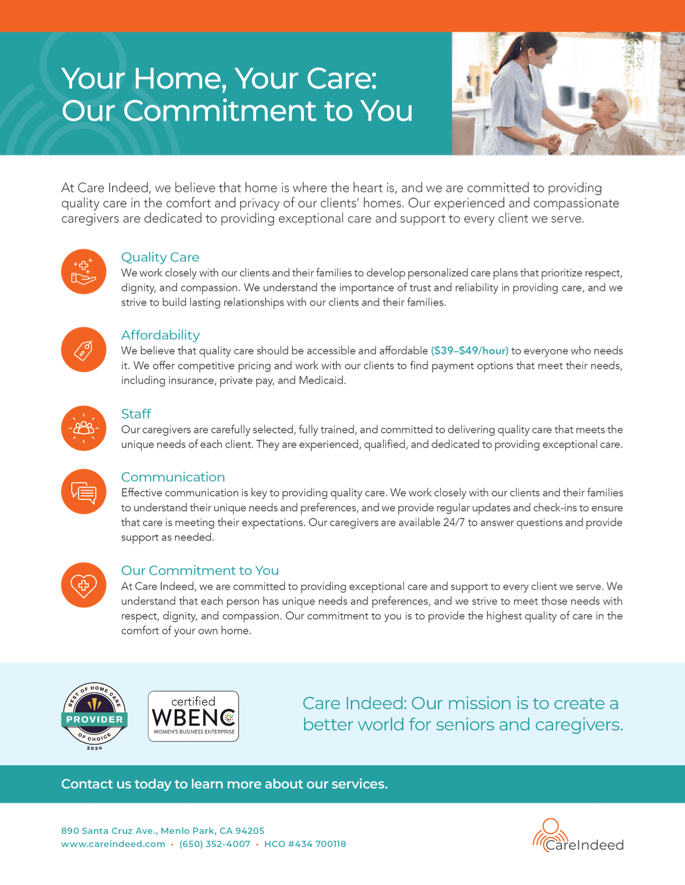 Your Home, Your Care: Our Commitment to You