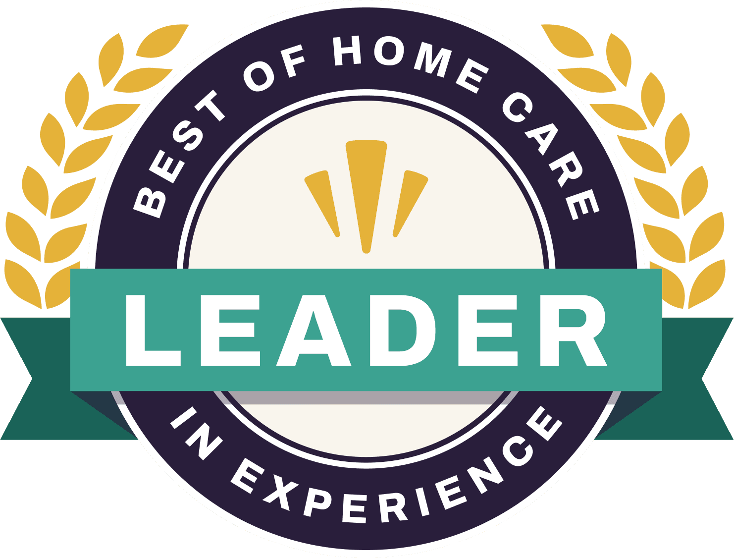 Best of Home Care Leader in Experience Logo