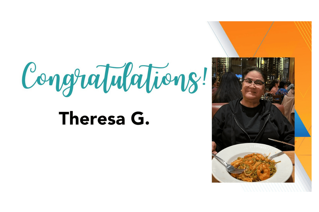 Meet Our Caregiver of the Month- Theresa banner image
