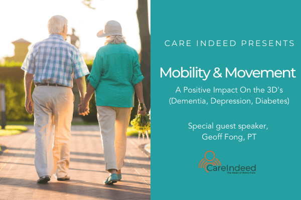 A Discussion On Movement & Mobility with Special Guest Speaker Geoff Fong