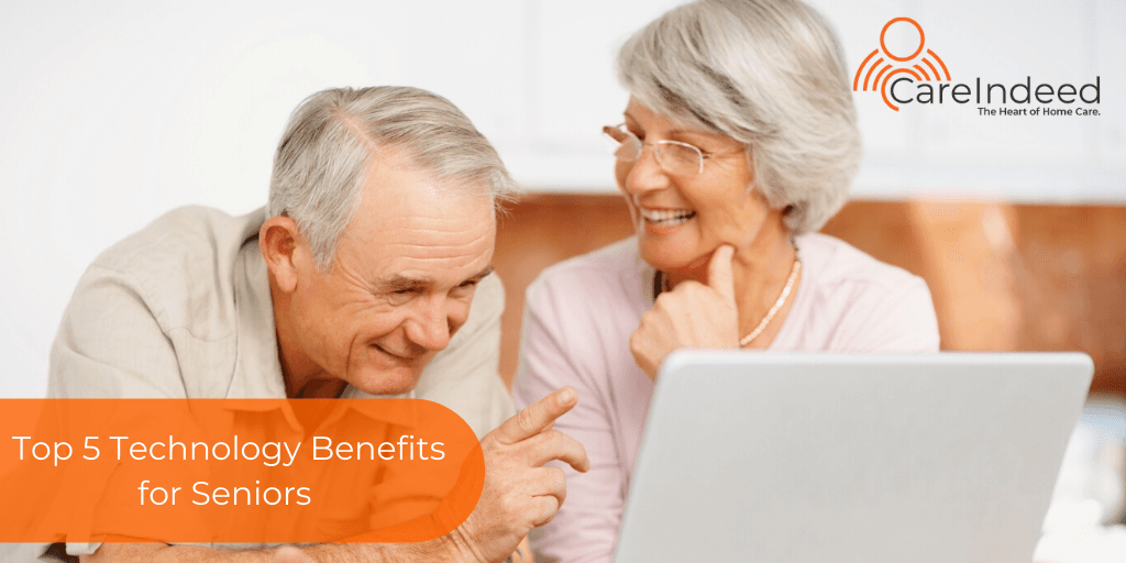 Top 5 Technology Benefits for Seniors banner image
